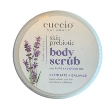 Cuccio Naturale Skin Prebiotic Body Scrub Pure lavender oil 8 oz