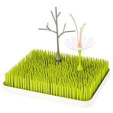 Lawn Countertop Baby Bottle Drying Rack Bundle - Includes Lawn, Twig, and Stem B