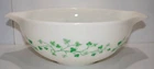 pyrex 4 quart bowl green ivy cinderella bowl 444