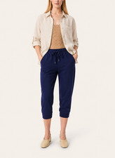 ROSS-CAMP Jogginghose Damen Caprihose 3/4  Sp...