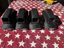 Thule Crossroad 450 Foot Pack Set W Locks For Raised Rails Square Load Bars