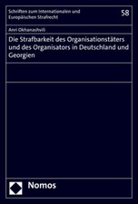 Die Strafbarkeit des Organisationstäters und...