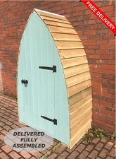 Gothic Arch/Boat shaped Garden Store-Delivered FullyAssembled