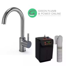 Polished Chrome 3 In 1 Hot Water Boiling Tap With Tank & Filter 3 Years Warranty