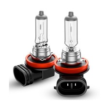 H11 Halogen Headlight Bulb - 2Pcs, 12V 55W, Amber Yellow, Replacement Bulb