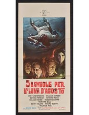 Affiche 5 Poupées Pour La Lune D'Août Mario Bava Edwige Fenech Berger B413