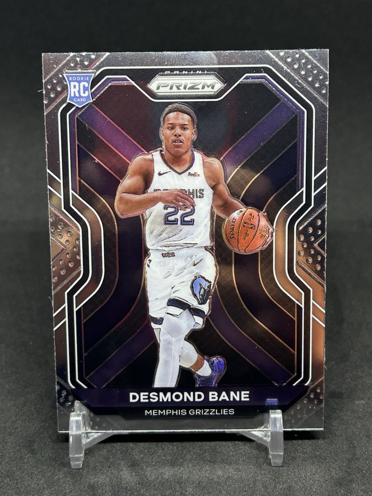 2020-21 Panini Prizm Basketball Desmond Bane Rookie #297 Memphis Grizzlies RC