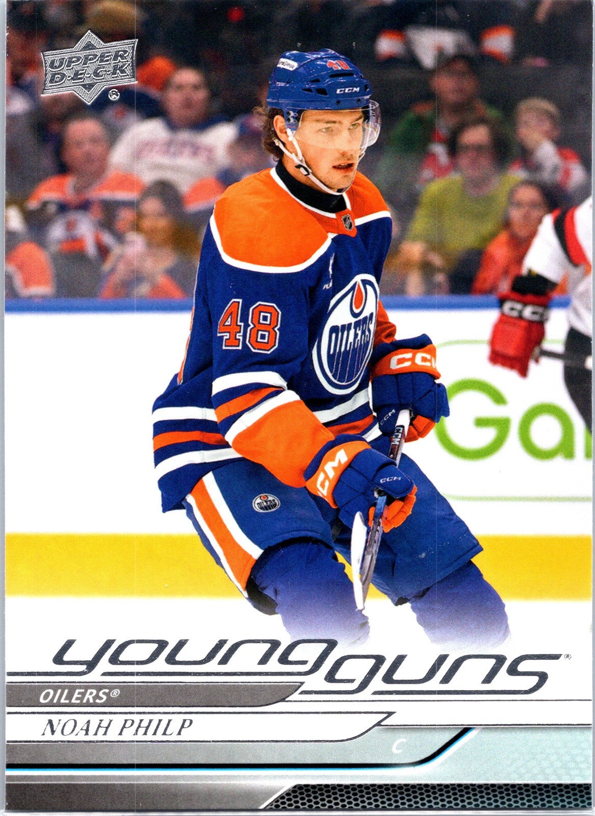 2024-25 Upper Deck Series 2 NOAH PHILP #495 Young Guns Edmonton Oilers
