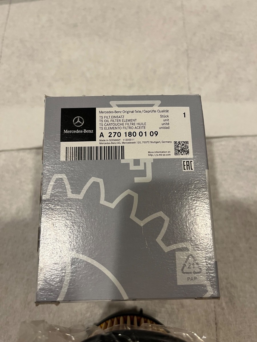 Genuine Mercedes-Benz Oil Filter A2701800109 OEM Brand New | eBay