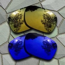 Yellow Golden&Violet Blue Lenses Replacement For-Oakley Holbrook Mix Polarized