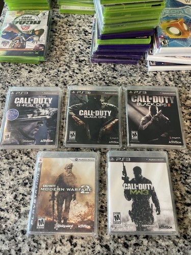 Call Of Duty Game Bundle Lot of 5 Games Sony PS3 - Combo - Lot EUC Game #3
