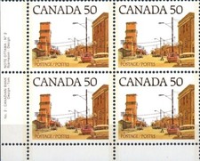 Canada Stamp #723A - Prairie Street Scene (1978) 50¢