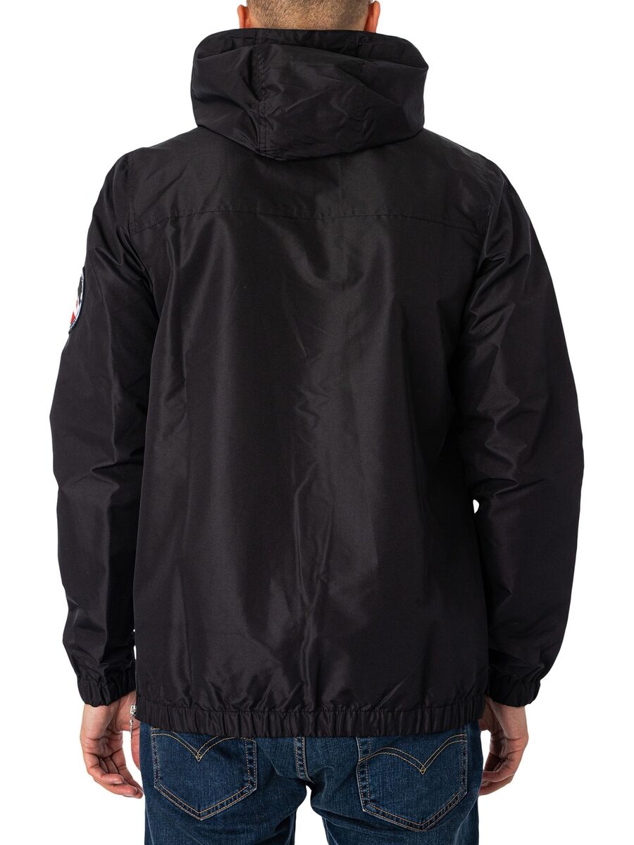 Ellesse Men's Mont 2 Overhead Jacket, Black