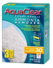 AquaClear 30 Ammonia Remover Filter Insert - 3 pack - Opened/Damaged Box