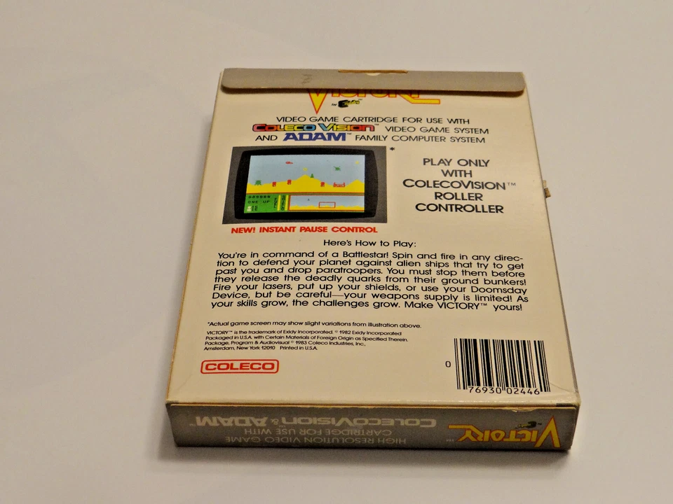 Colecovision Victory SEALED BOX - Image 3 of 3