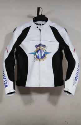 MV Agusta Motorcycle Leather Jacket Motorbike Racing Biker Jackets