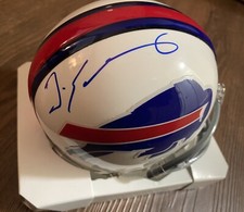 Tremaine Edmunds Signed Buffalo Bills Mini Helmet