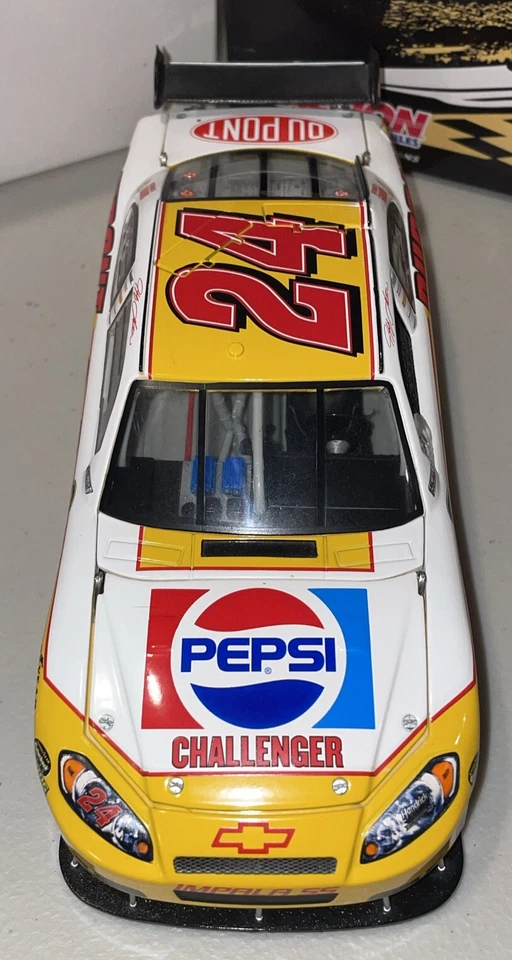 Jeff Gordon #24 Pepsi Challenger 2009 retro cuna 1/24 NASCAR diecast Foto 3 de 4
