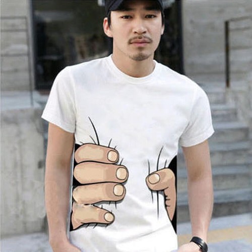 Men Short Sleeve T-shirt Casual Henley Grandad V Neck Button Plain Tee Shirt Top - Picture 29 of 30