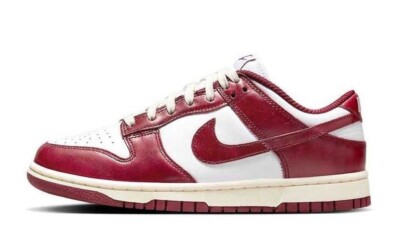 Nike WMNS Dunk Low PRM Team Red and White FJ4555-100 US 6 - 12 