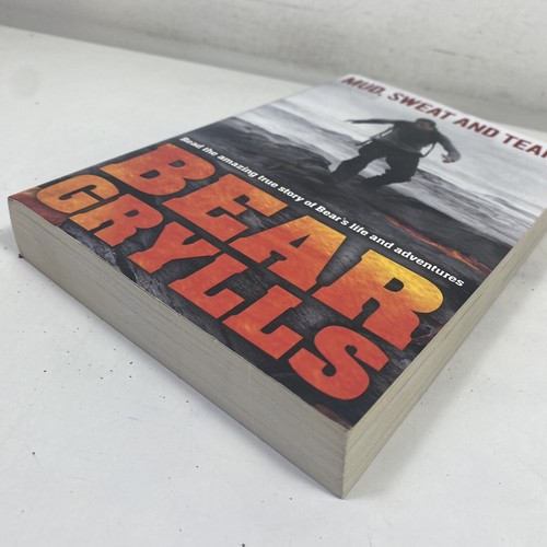 2 Lot Bear Grylls- Mud, Sweat and Tears & True Grit Medium Paperbacks - Picture 5 of 11