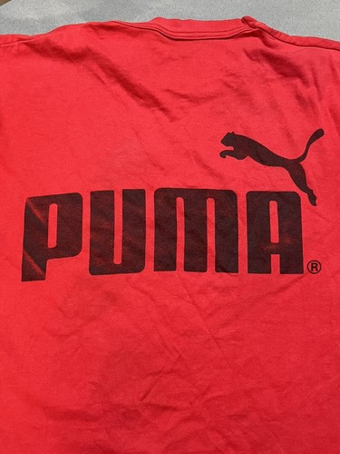 Vintage Wisconsin Badgers Soccer Shirt Puma Size XL Made In USA - Picture 5 of 5