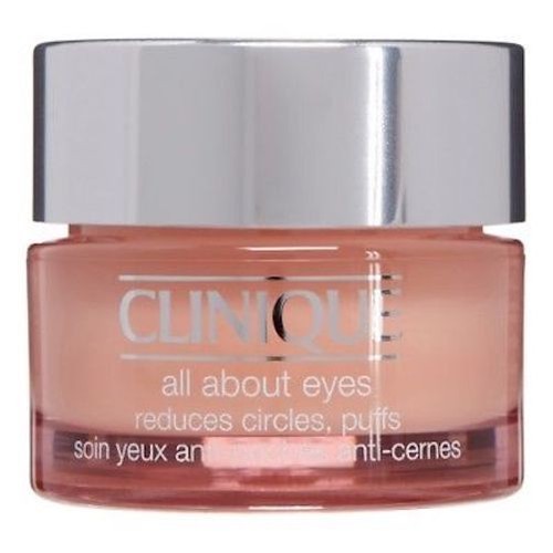 Clinique All About Eyes cream 15ml reduces puffiness dark circles fine