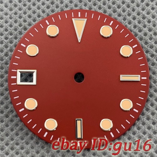 Reloj de 29 mm esfera y manecillas ajustadas movimiento NH35 9 en punto corona reloj para zurdos - Imagen 60 de 68