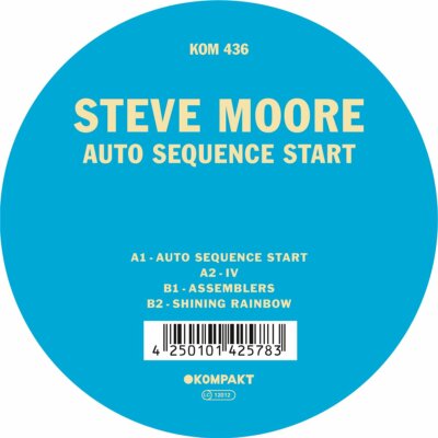 Steve Moore Auto Sequence Start 12'' Vinyl Maxi-Single Kompakt Records KOMPAKT436