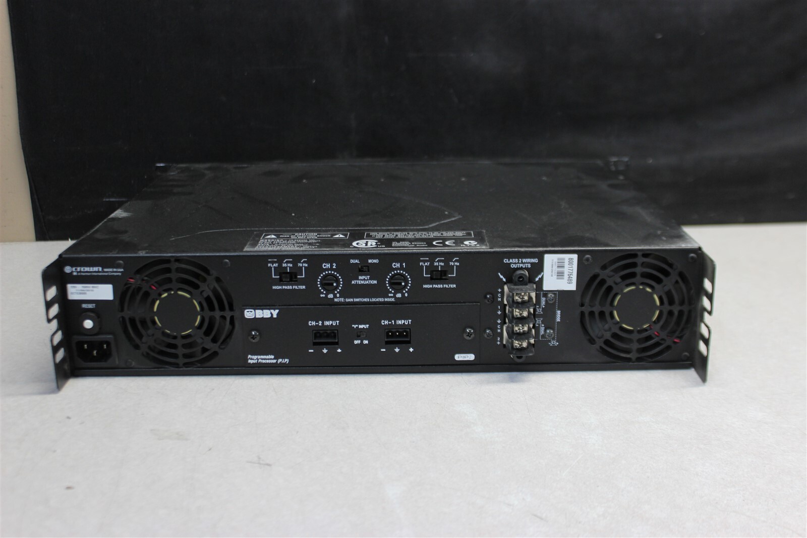 Crown CTs 3000 2 Channel Power Amplifier eBay