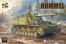 1/35 15cm s.FH 18/1 Hummel Sd. Kfz. 165 Late Production ~ Border Model BT-035