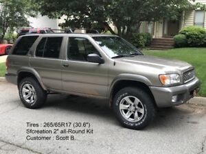 1999 pathfinder lift kit