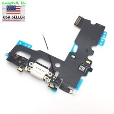 Charger Charging Dock Port Audio Jack Flex Cable For Apple iPhone 7 Plus White
