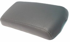 Fits 08-13 Nissan Rogue Dark Gray Real Leather Center Console Armrest Cover