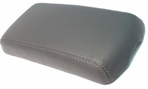 Fits 08-13 Nissan Rogue Dark Gray Real Leather Center Console Armrest Cover - Bild 1 von 7