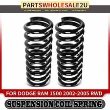 2pcs Front Left & Right Coil Springs for Dodge Ram 1500 ST 2002-2005 Pickup RWD
