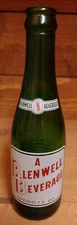 Vintage A Blenwell Beverage ACL Soda Bottle