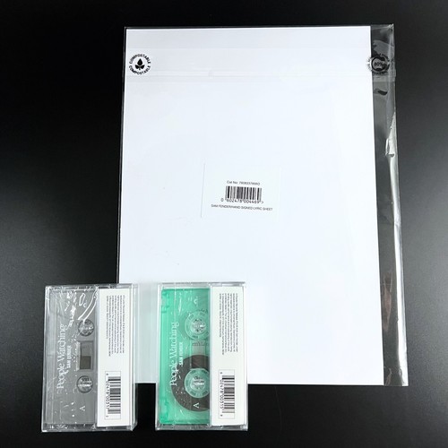 SAM FENDER People Watching 2 Cassette Bundle + SIGNED Lyric Sheet - Picture 2 of 3