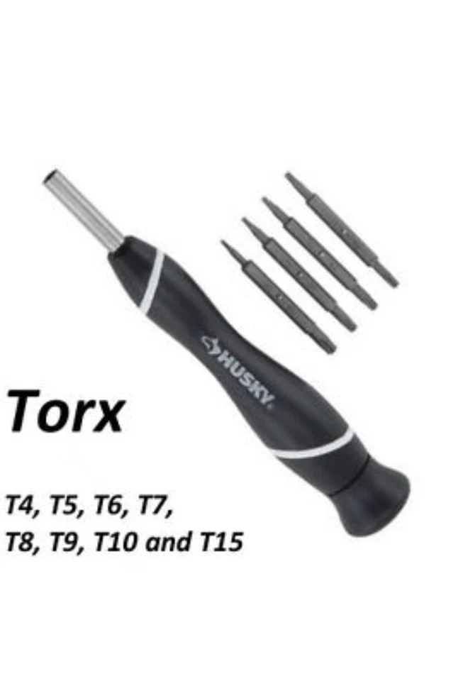 JUEGO DE DESTORNILLADORES DE PRECISIÓN 8 EN 1 CON PUNTA DE ESTRELLA T6 T8 T10 15 - Image 2 of 4