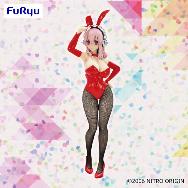 その他 BiCute Bunnies Figure - Red ver. BiCute Bunnies Figure Super Sonico: Red Ver.: Furyu - Tokyo