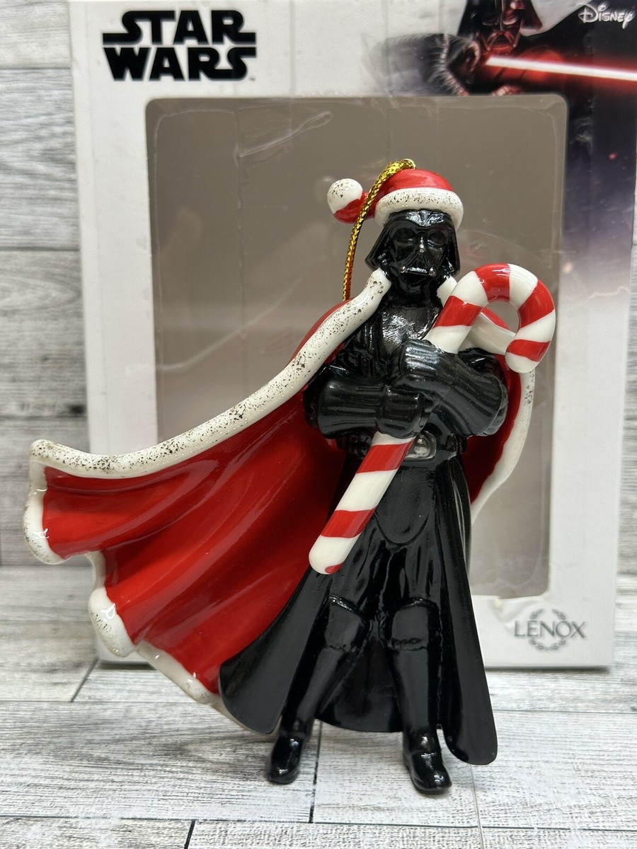 サンタ　ワーベル様 Lenox - Disney - Star Wars - Darth Vader Santa Candy Cane