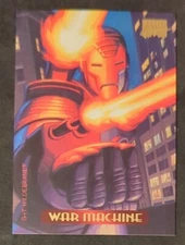 1994 Marvel Masterpieces War Machine Base #133