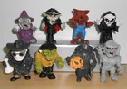 Complete Set 8 PVC Figures Halloween Monster MAIA BORGES PORTUGAL 2003
