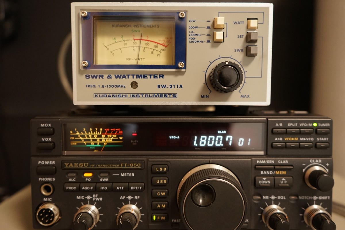 Yaesu FT-850 HF Transceiver Radio Tested & Working Condition Yaesu FT-850 HF Transceiver Radio Tested & Working Condition