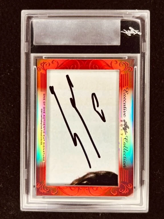 Alyssa Milano Shannen Doherty 2017 Hoja Obra Maestra Corte Firma Firmado 1/1 JSA Foto 2 de 2