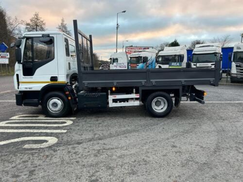 2021 Iveco Eurocargo 75 160 7 1/2 Ton Tipper with Steel Dropside Body - Picture 3 of 21