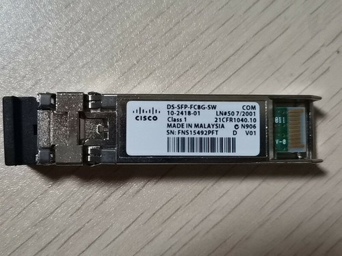 Cisco DS-SFP-FC8G-SW 850nm 8GB Fibre Channel SFP+ Transceiver Module 10-2418-01 - Picture 1 of 3