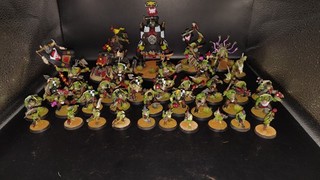 Warhammer Armageddon Orc Army High quality Painted!
