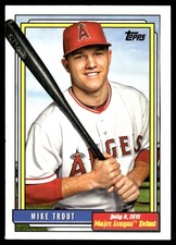 Mike Trout 2022 Topps Archives #367 Angels MLB READ FREE SHIPPING AutographDen