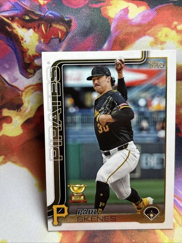 Paul Skenes #CC-21 / 2025 Topps Super Box Companion Card (SP Image)